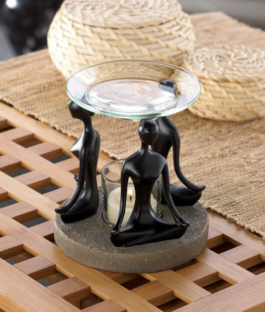 YOGA POSITION OIL WARMER